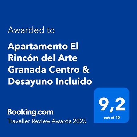 Apartamento El Rincon Del Arte Granada Centro & Desayuno Incluido Eksteriør billede