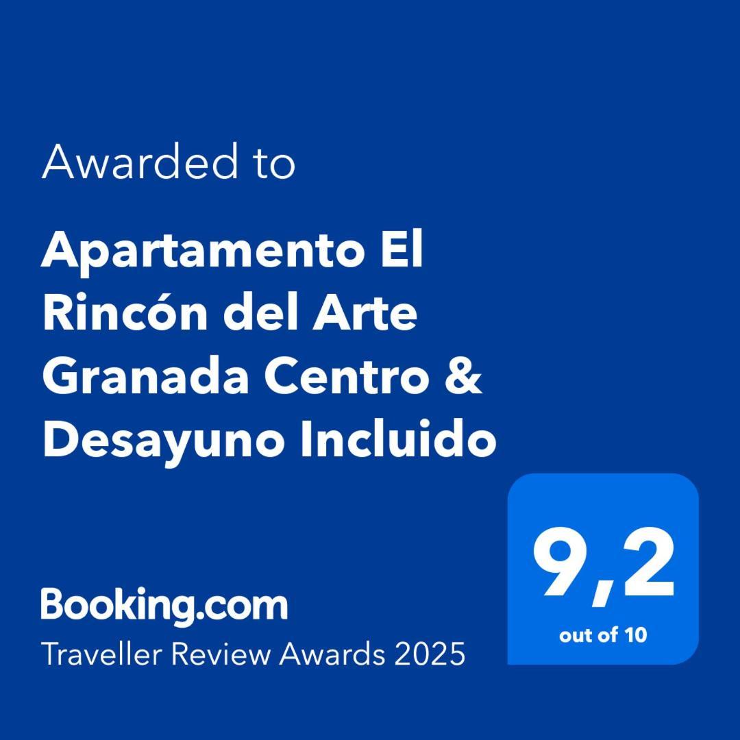 Apartamento El Rincon Del Arte Granada Centro & Desayuno Incluido Eksteriør billede